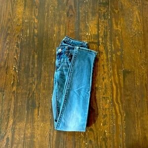 American Eagle Outfitters blue super stretch jeggins. Worn only once